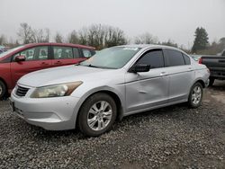 Salvage cars for sale from Copart Portland, OR: 2009 Honda Accord LXP