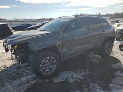 Salvage cars for sale at Fredericksburg, VA auction: 2022 Jeep Cherokee Trailhawk