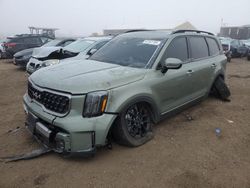 Salvage cars for sale at Brighton, CO auction: 2023 KIA Telluride SX