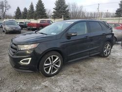 Salvage cars for sale at Albany, NY auction: 2015 Ford Edge Sport