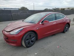 Salvage cars for sale at Orlando, FL auction: 2019 Tesla Model 3