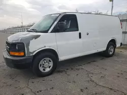 Salvage trucks for sale at Fresno, CA auction: 2012 Chevrolet Express G2500