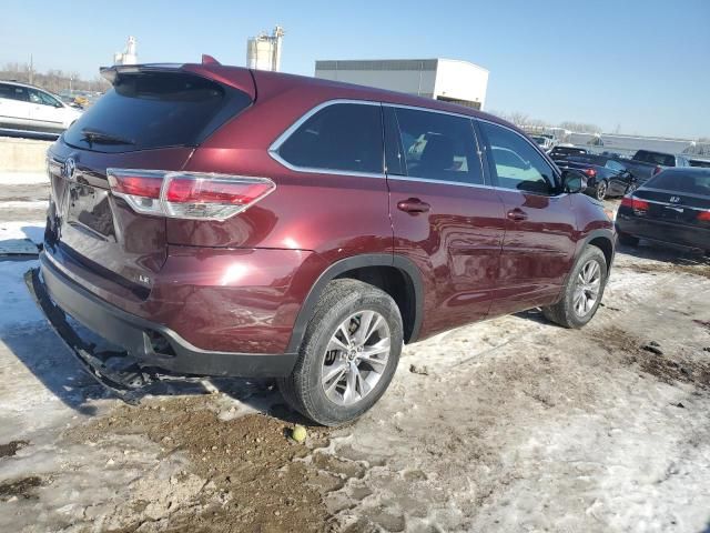 2016 Toyota Highlander LE