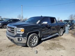 Salvage trucks for sale at Pekin, IL auction: 2015 GMC Sierra K1500 SLT