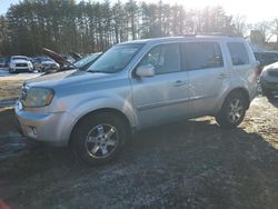 Salvage cars for sale at North Billerica, MA auction: 2010 Honda Pilot Touring