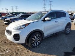 KIA Sportage ex salvage cars for sale: 2017 KIA Sportage EX