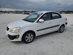 Salvage cars for sale at Arcadia, FL auction: 2007 KIA Rio Base