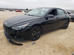 Salvage cars for sale at San Antonio, TX auction: 2021 Hyundai Elantra SEL