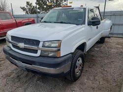 Chevrolet Silverado c3500 salvage cars for sale: 2004 Chevrolet Silverado C3500