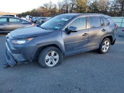 Salvage cars for sale at Brookhaven, NY auction: 2021 Toyota Rav4 LE