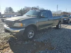 Vehiculos salvage en venta de Copart Mebane, NC: 2002 Ford F150