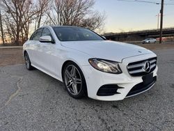 Mercedes-Benz salvage cars for sale: 2018 Mercedes-Benz E 300 4matic