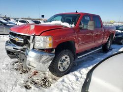 Chevrolet salvage cars for sale: 2009 Chevrolet Silverado K2500 Heavy Duty LTZ