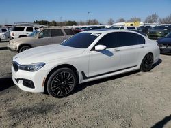 Vehiculos salvage en venta de Copart Sacramento, CA: 2017 BMW 740 I