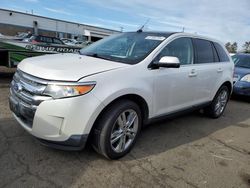 Salvage cars for sale at New Britain, CT auction: 2012 Ford Edge Limited