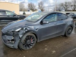 Salvage cars for sale at Moraine, OH auction: 2022 Tesla Model Y