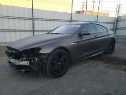 Salvage cars for sale at Sun Valley, CA auction: 2014 BMW 640 I Gran Coupe