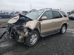 Acura salvage cars for sale: 2001 Acura MDX