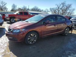 Honda Civic salvage cars for sale: 2013 Honda Civic EX