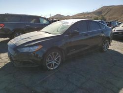 Salvage cars for sale at Colton, CA auction: 2017 Ford Fusion SE Hybrid