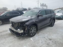 Toyota Highlander se salvage cars for sale: 2018 Toyota Highlander SE