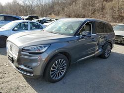 Lincoln Aviator salvage cars for sale: 2022 Lincoln Aviator