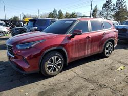 Salvage cars for sale from Copart Denver, CO: 2024 Toyota Highlander LE