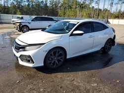 Honda salvage cars for sale: 2017 Honda Civic Sport Touring