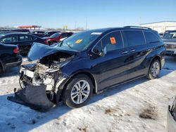 Salvage cars for sale at Cahokia Heights, IL auction: 2022 Toyota Sienna XSE