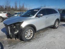 Salvage cars for sale at Leroy, NY auction: 2017 KIA Sorento LX