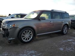 Salvage cars for sale at Chicago Heights, IL auction: 2014 Ford Flex Limited