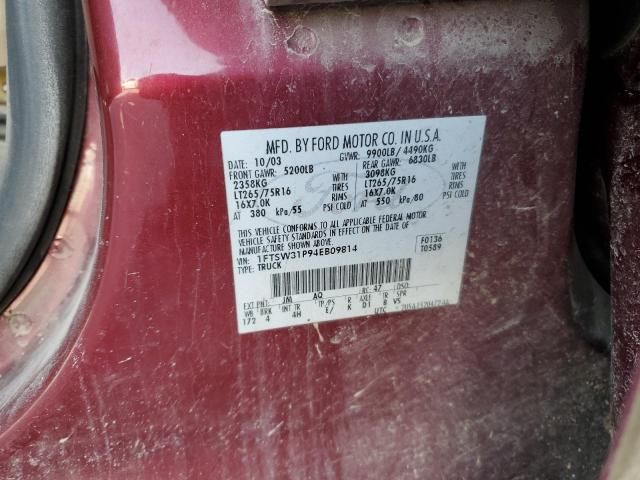 2004 Ford F350 SRW Super Duty