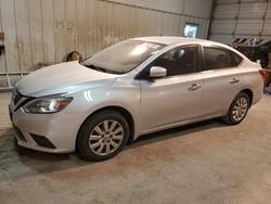 Salvage cars for sale at Abilene, TX auction: 2016 Nissan Sentra S