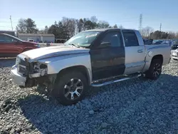 Dodge salvage cars for sale: 2005 Dodge Dakota Quad SLT