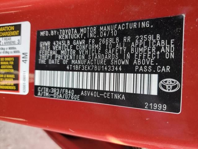 2011 Toyota Camry Base