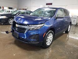 Salvage cars for sale at Elgin, IL auction: 2022 Chevrolet Equinox LS