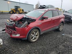 Salvage cars for sale at Portland, OR auction: 2016 Ford Escape Titanium