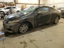 Honda salvage cars for sale: 2012 Honda Civic LX