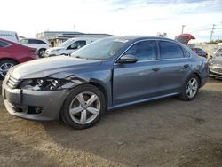 Salvage cars for sale at auction: 2012 Volkswagen Passat SE