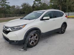 Salvage cars for sale at Fort Pierce, FL auction: 2018 Honda CR-V EXL