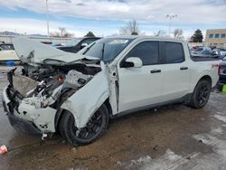 Salvage cars for sale from Copart Littleton, CO: 2022 Ford Maverick XL