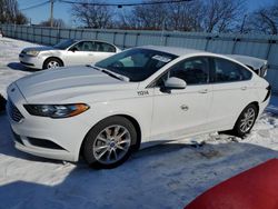 Salvage cars for sale from Copart Moraine, OH: 2017 Ford Fusion SE