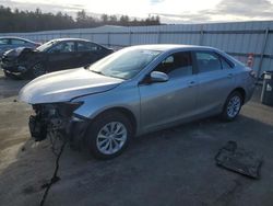 Salvage cars for sale at Windham, ME auction: 2017 Toyota Camry LE