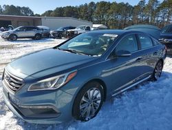 Salvage cars for sale at Seaford, DE auction: 2017 Hyundai Sonata Sport