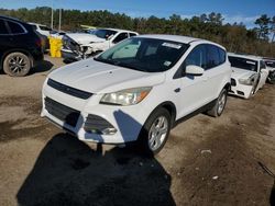 Salvage cars for sale at Greenwell Springs, LA auction: 2015 Ford Escape SE