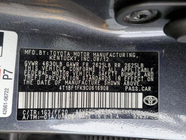 2012 Toyota Camry Base