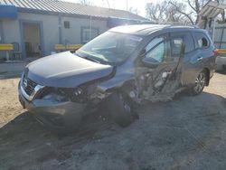 Nissan salvage cars for sale: 2018 Nissan Pathfinder S