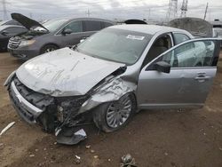 Salvage cars for sale at Elgin, IL auction: 2011 Ford Fusion Hybrid