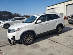 Salvage cars for sale at Gaston, SC auction: 2015 KIA Sorento LX