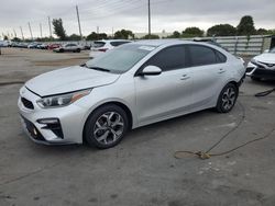 Salvage cars for sale at Miami, FL auction: 2019 KIA Forte FE